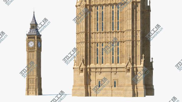images/goods_img/20210312/Big Ben Clock Tower Palace of Westminster 3D/2.jpg